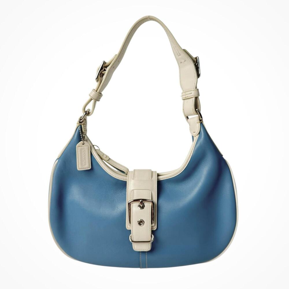 Coach Soho One-Shoulder Bag, Leather, 7548, Women's - Gem